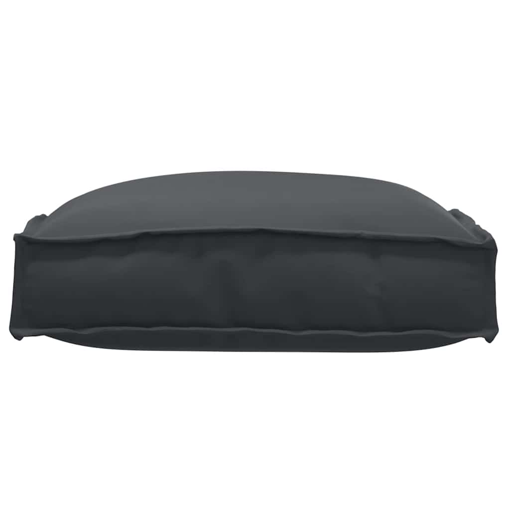 Pagalvėlė 2 pcs Juoda 40 x 40 x 8 cm Oksfordo audinys