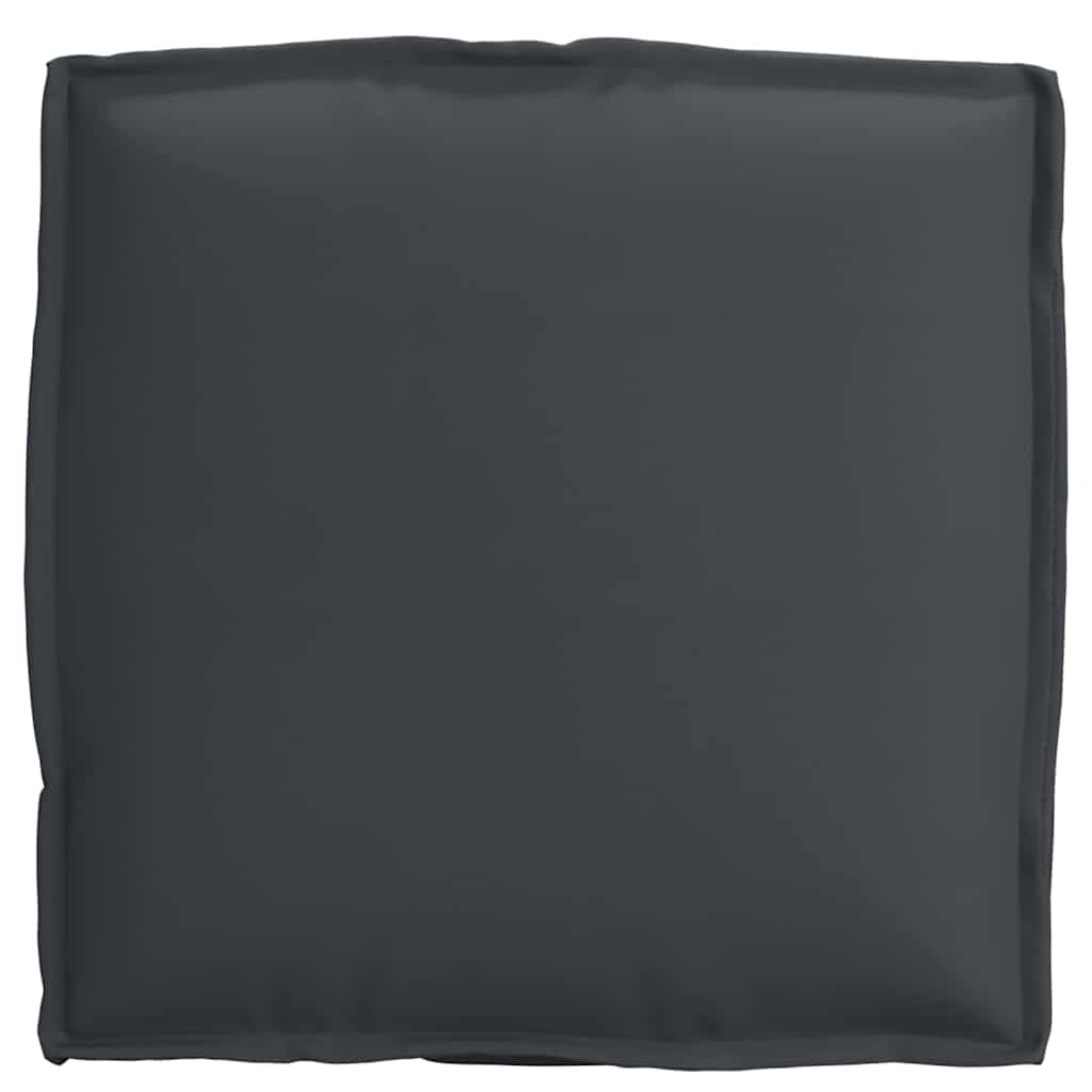 Pagalvėlė 2 pcs Juoda 40 x 40 x 8 cm Oksfordo audinys