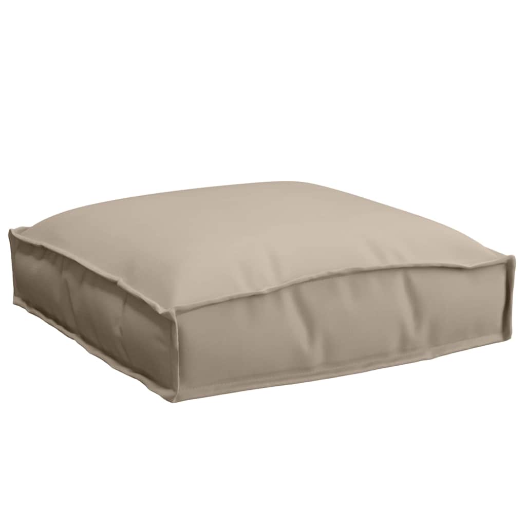 Pagalvėlė 2 pcs Taupe 40 x 40 x 8 cm Oksfordo audinys
