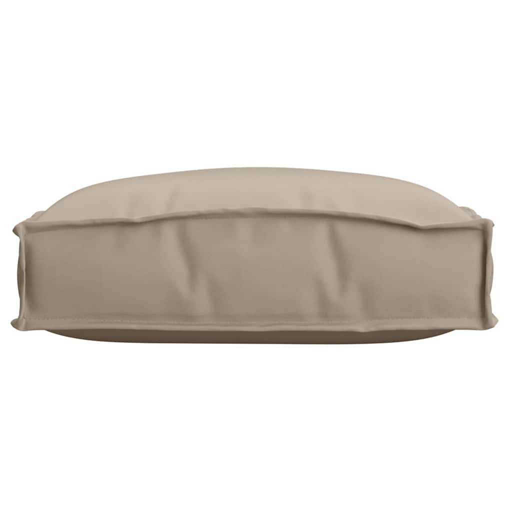 Pagalvėlė 2 pcs Taupe 40 x 40 x 8 cm Oksfordo audinys