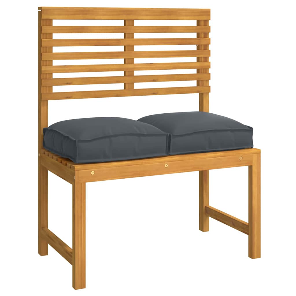 Pagalvėlė 4 pcs Antracitas 40 x 40 x 8 cm Oksfordo audinys