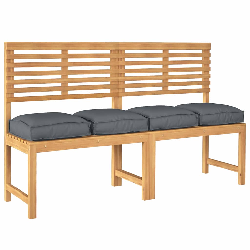 Pagalvėlė 4 pcs Antracitas 40 x 40 x 8 cm Oksfordo audinys