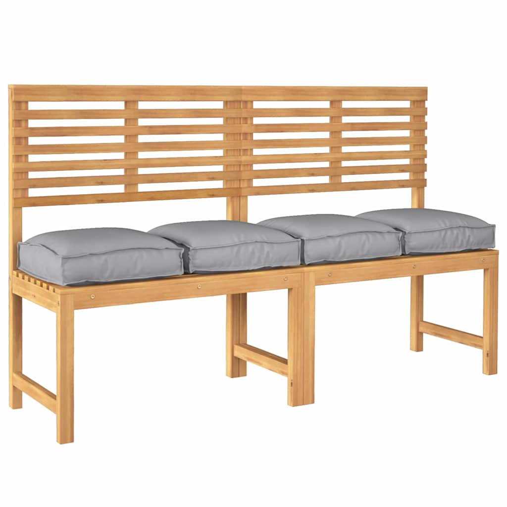 Padėklo pagalvėlė sėdynei 4 pcs Pilka 40 x 40 x 8 cm