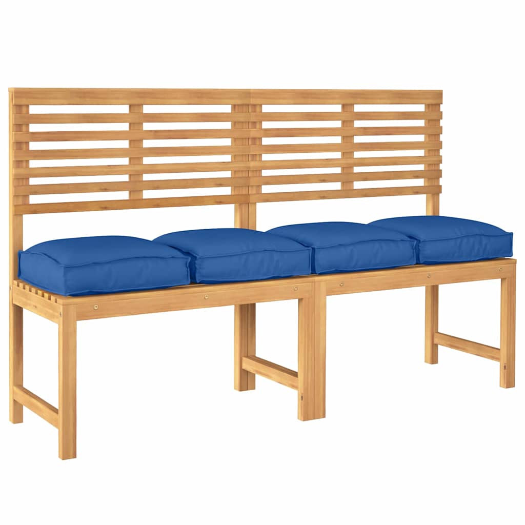 Padėklo pagalvėlė sėdynei 4 pcs Ryškiai mėlyna 40 x 40 x 8 cm