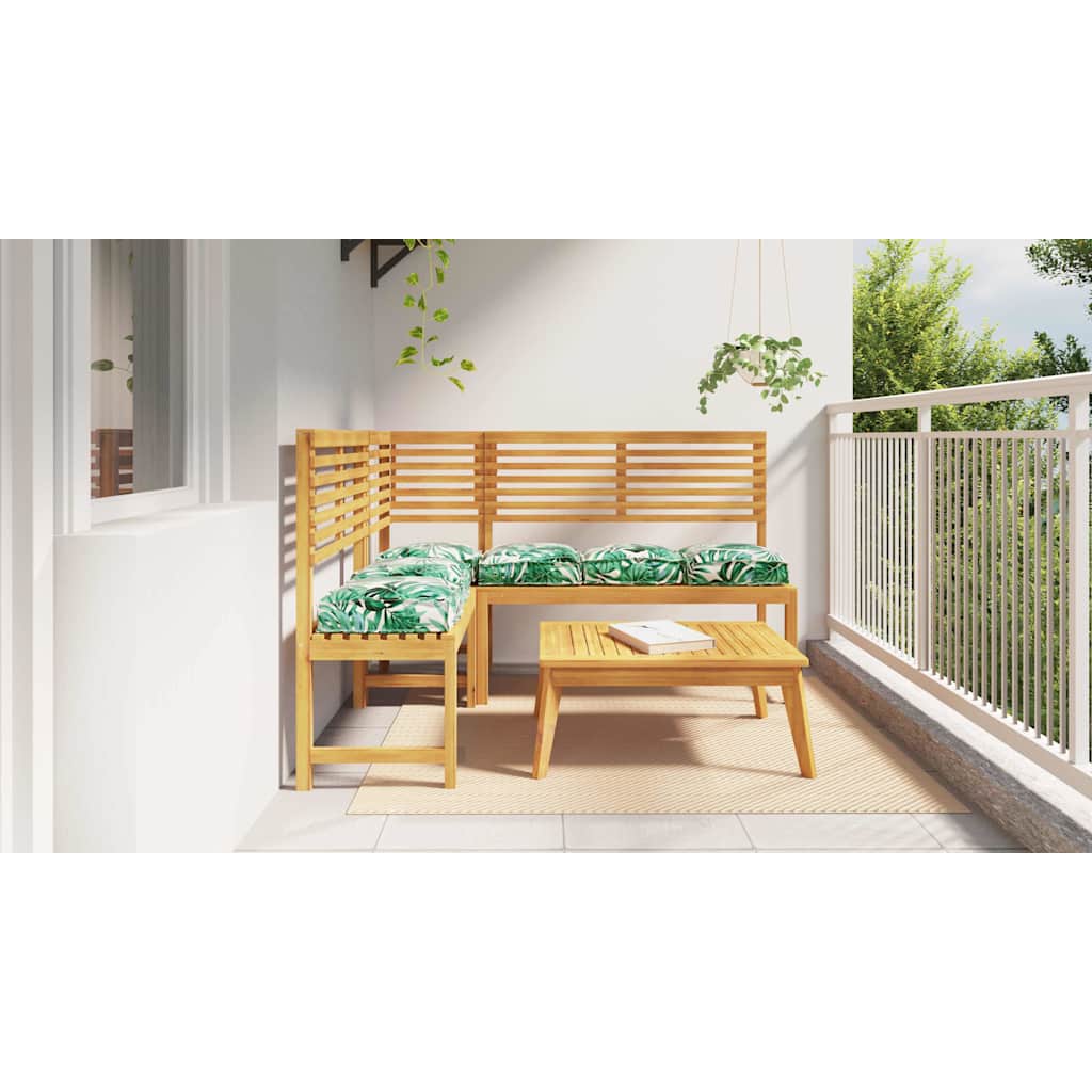 Padėklo pagalvėlė sėdynei Floral 6 pcs Su lapais 40 x 40 x 8 cm