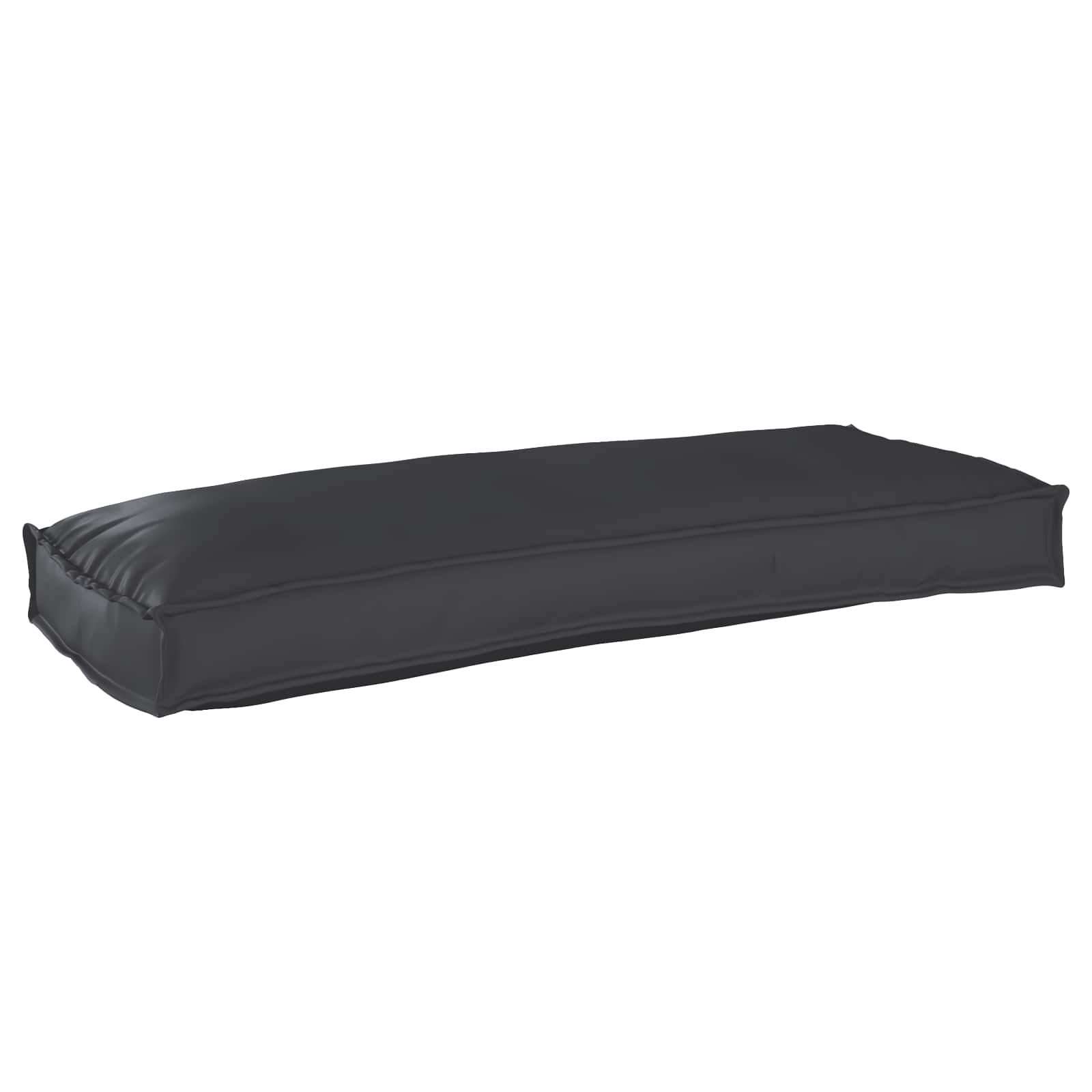 Pagalvėlė Juoda 100 x 40 x 8 cm Oksfordo audinys