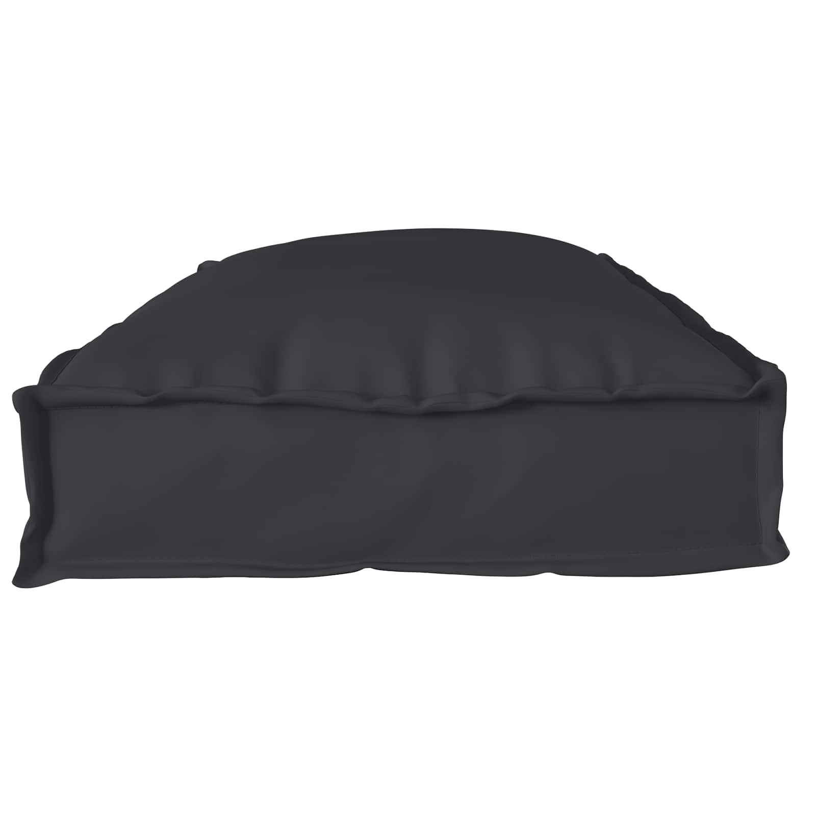 Pagalvėlė Juoda 100 x 40 x 8 cm Oksfordo audinys