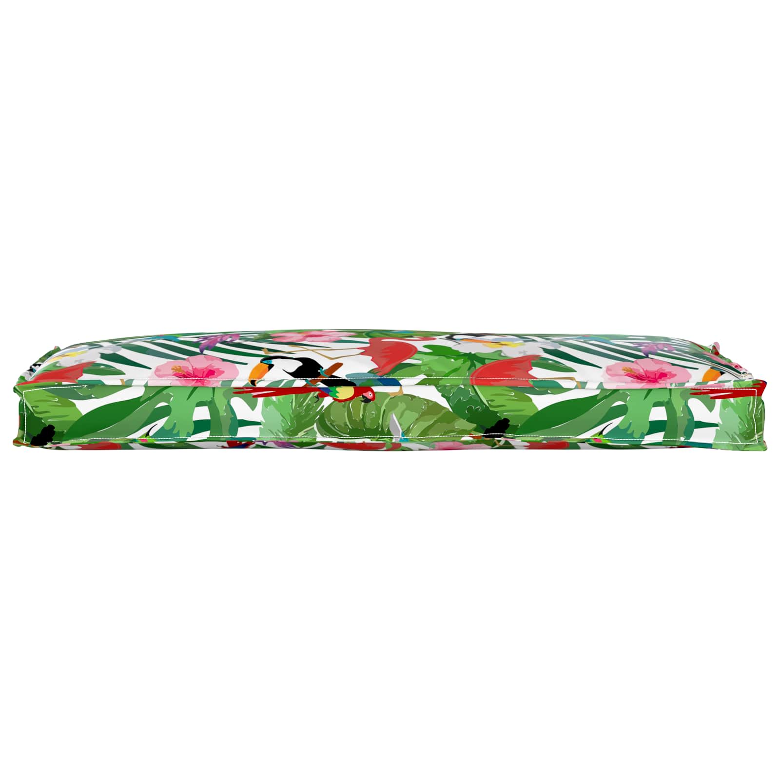 Pagalvėlė Gėlių Įvairiaspalvis 110 x 40 x 8 cm Oksfordo audinys