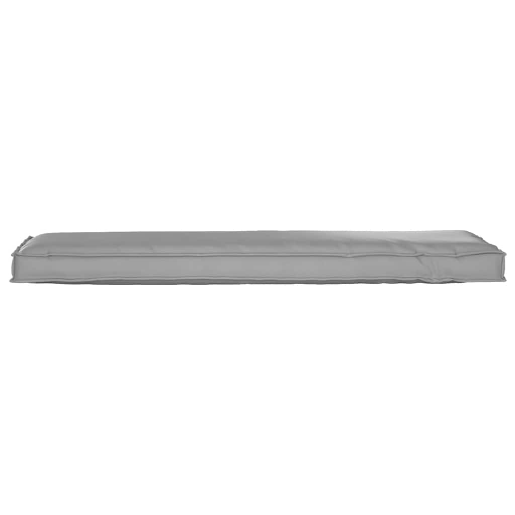 Cushion Grey 140 x 40 x 8 cm Oxford Fabric