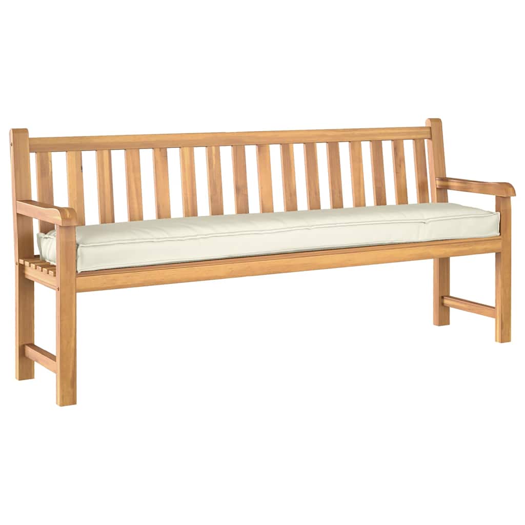 Pallet pagalvė Oksfordo audinys Kreminė 180 x 40 x 8 cm