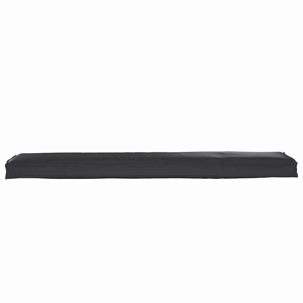 Pallet cushion Black 180 x 40 x 8 cm Oxford fabric