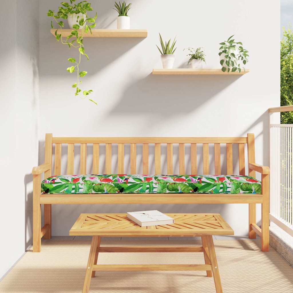 Palešu spilvens solam Tropu džungļi 180x40x8 cm Oksfordas audums