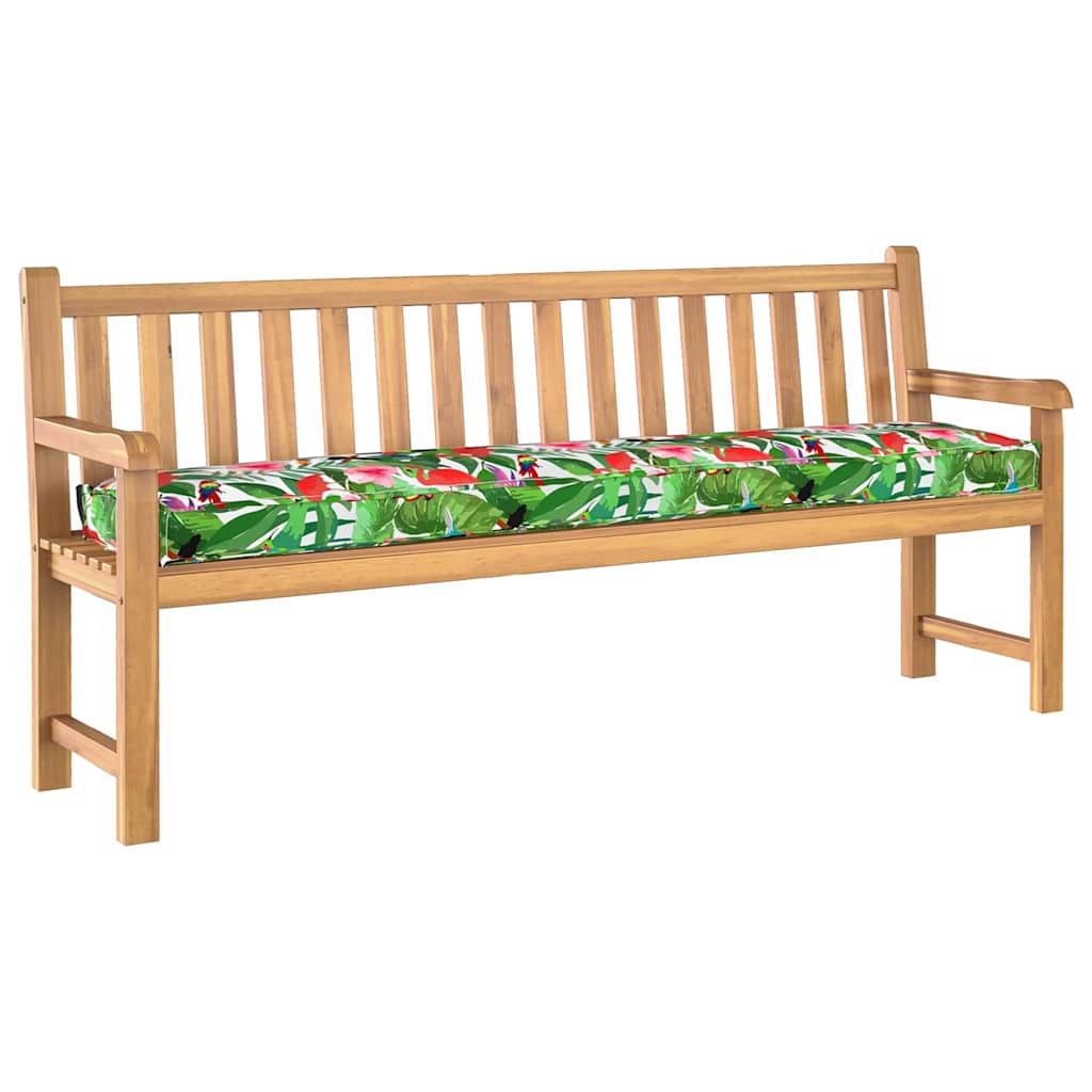 Palešu spilvens solam Tropu džungļi 180x40x8 cm Oksfordas audums