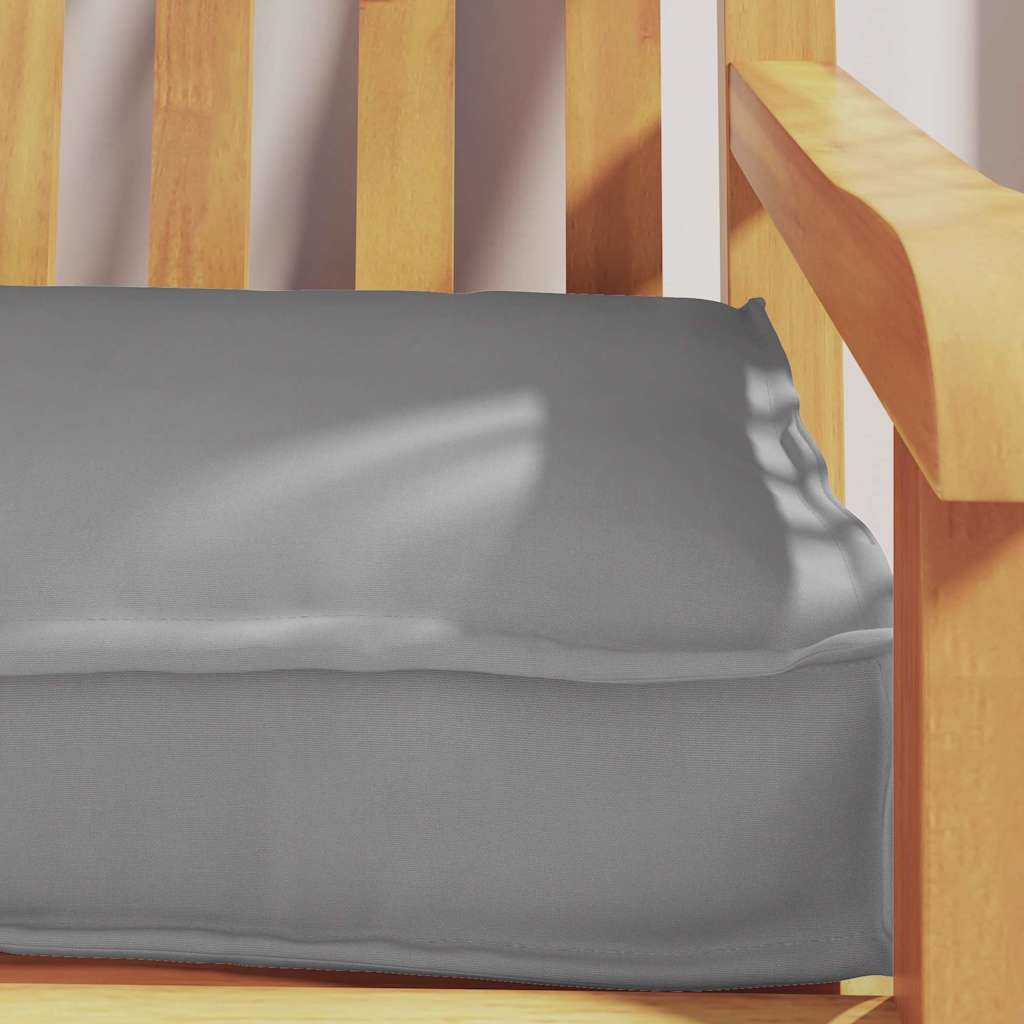 Pallet cushion Grey 200 x 40 x 8 cm Oxford fabric