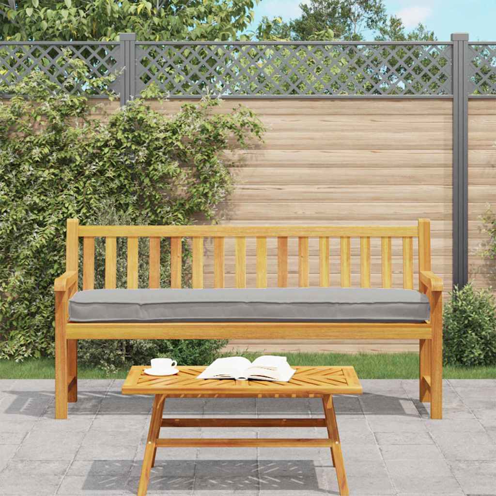 Pallet cushion Grey 200 x 40 x 8 cm Oxford fabric