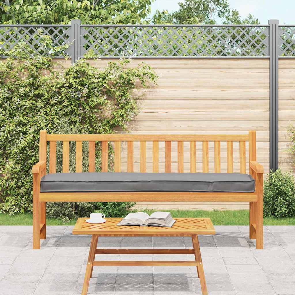 Pallet cushion Grey 200 x 40 x 8 cm Oxford fabric