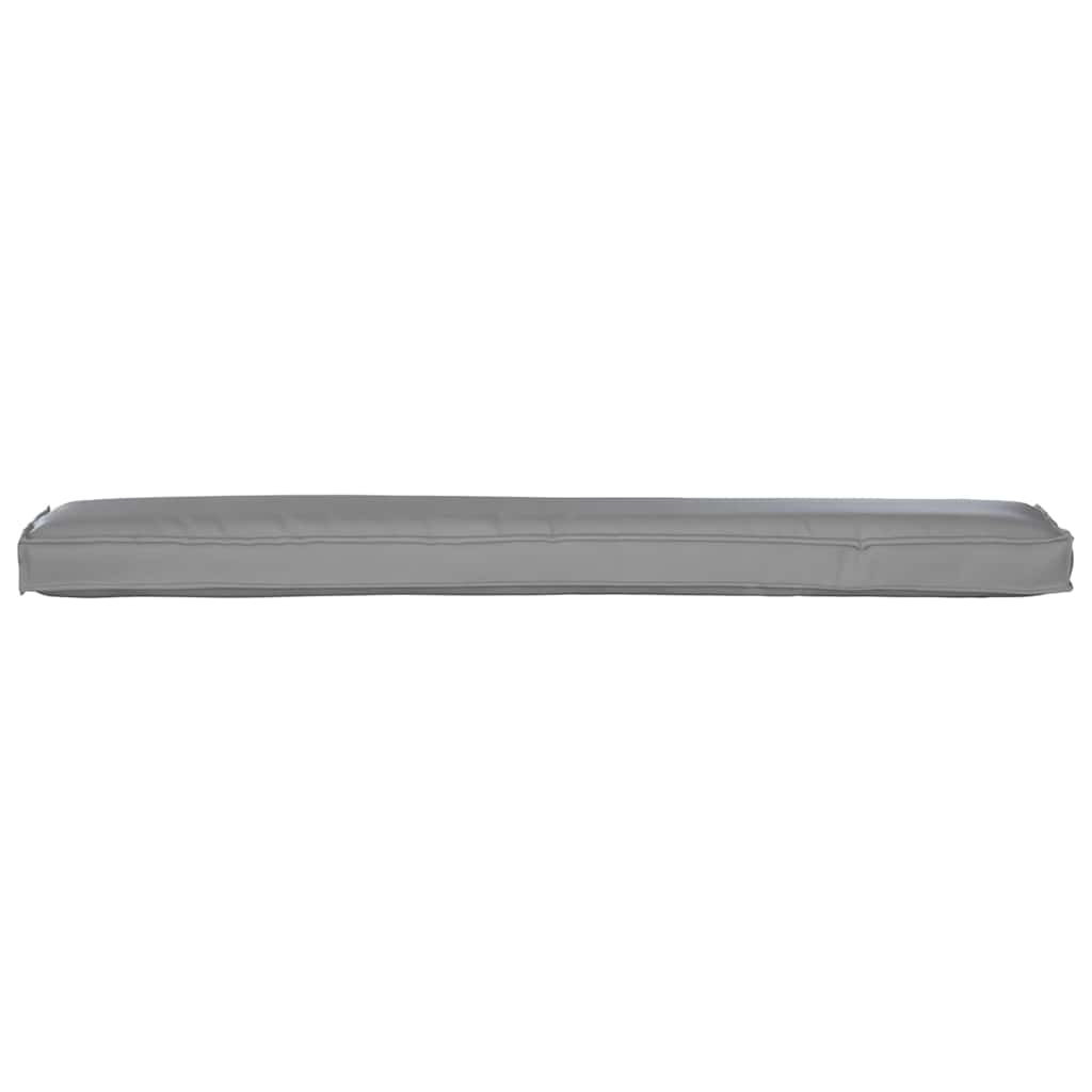 Pallet cushion Grey 200 x 40 x 8 cm Oxford fabric