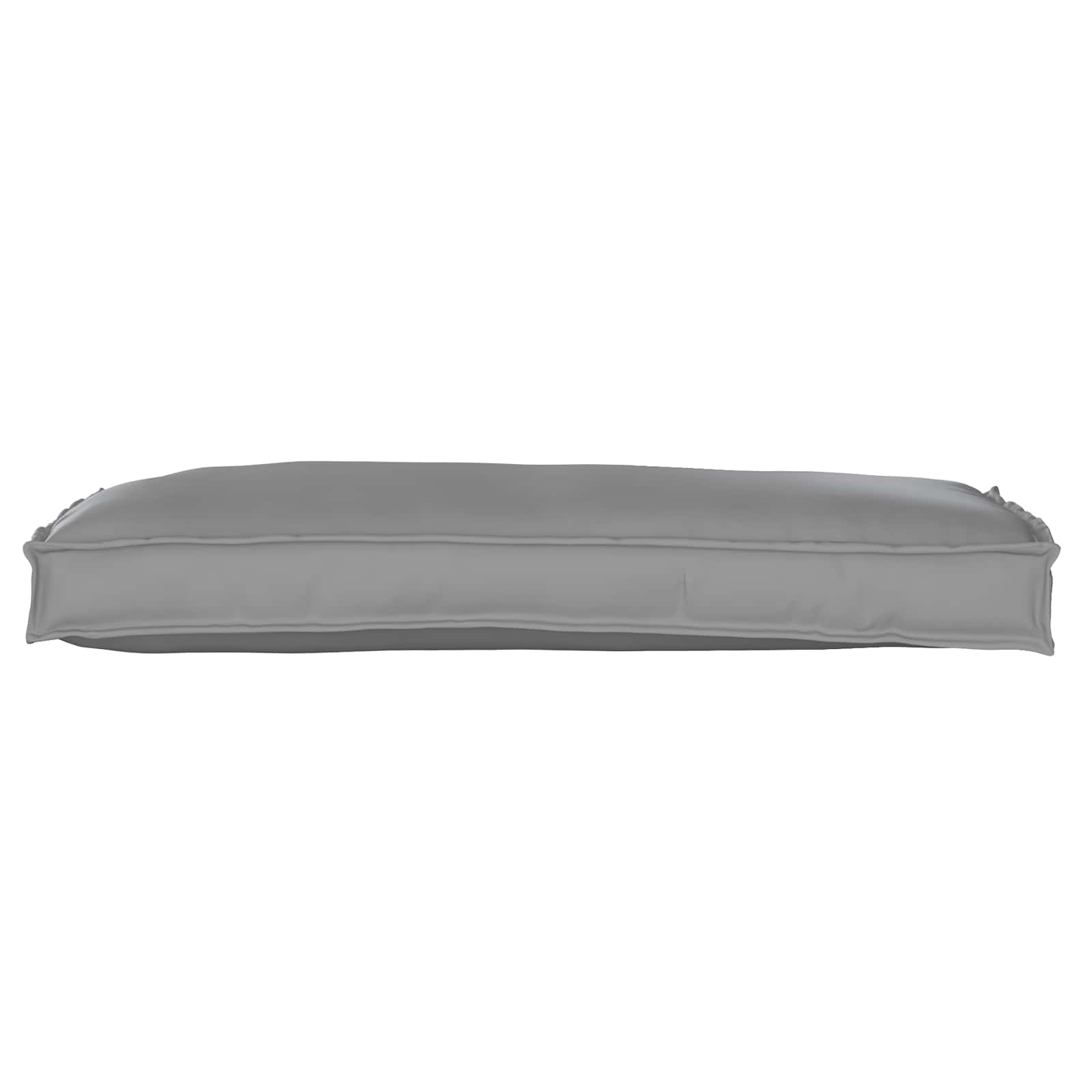 Palešu spilveni solam 2 gab. Pelēks 100x40x8 cm Oksfordas audums