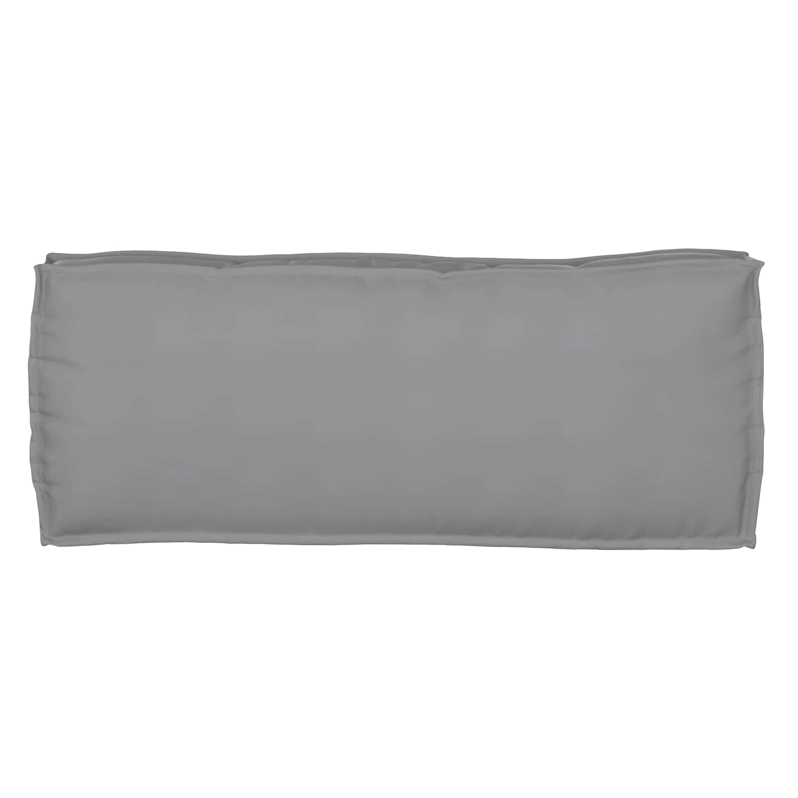 Palešu spilveni solam 2 gab. Pelēks 100x40x8 cm Oksfordas audums