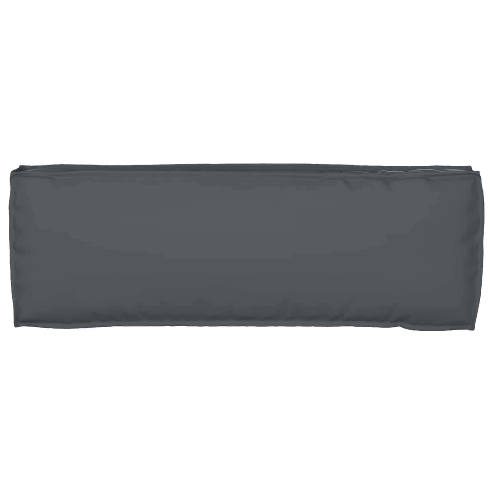 Paletės pagalvės suoleliui 2 vnt Antracito 120x40x8 cm Oxford audinys