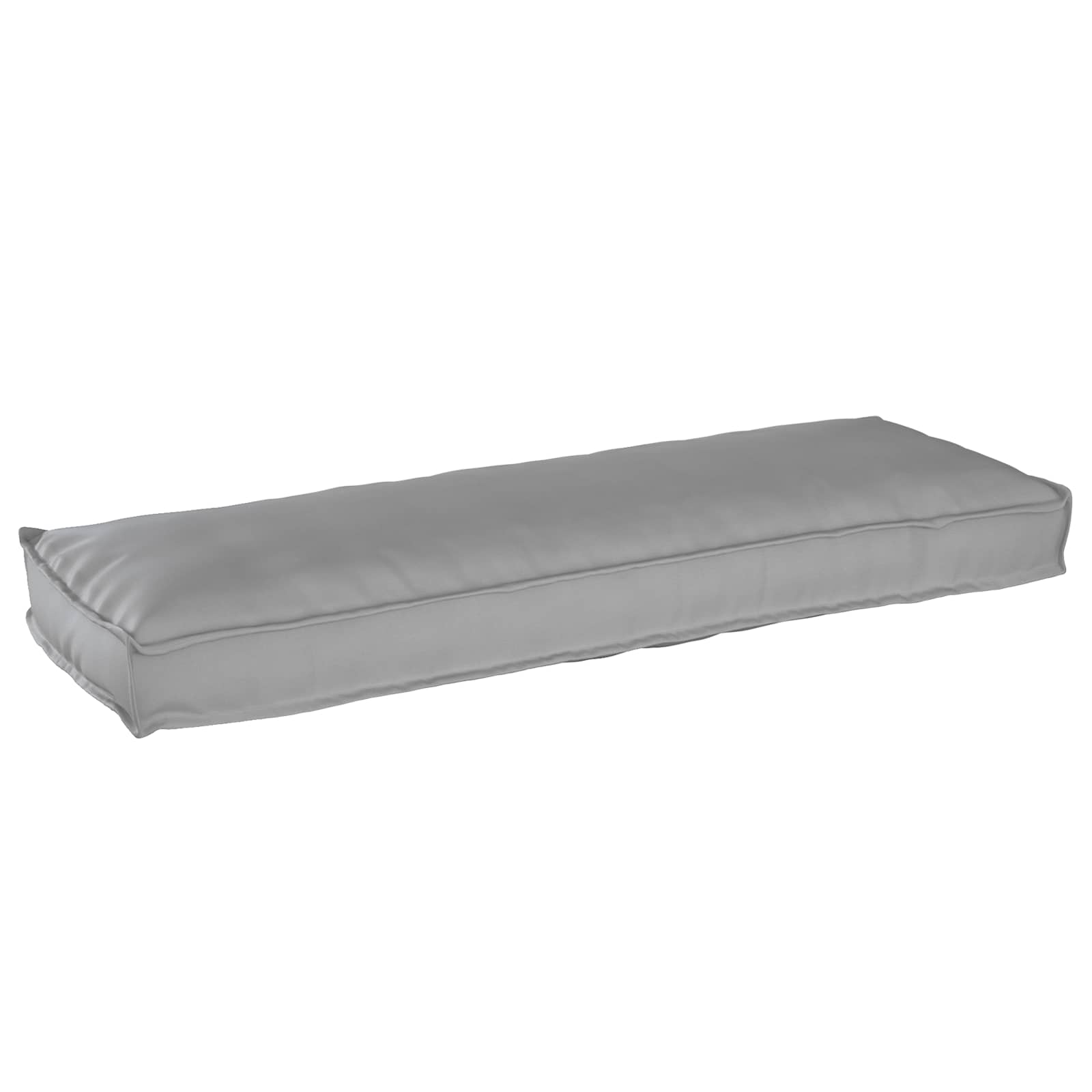 Bench Distribution Cushions 2 pcs. Grey 120x40x8 cm Oxford fabric