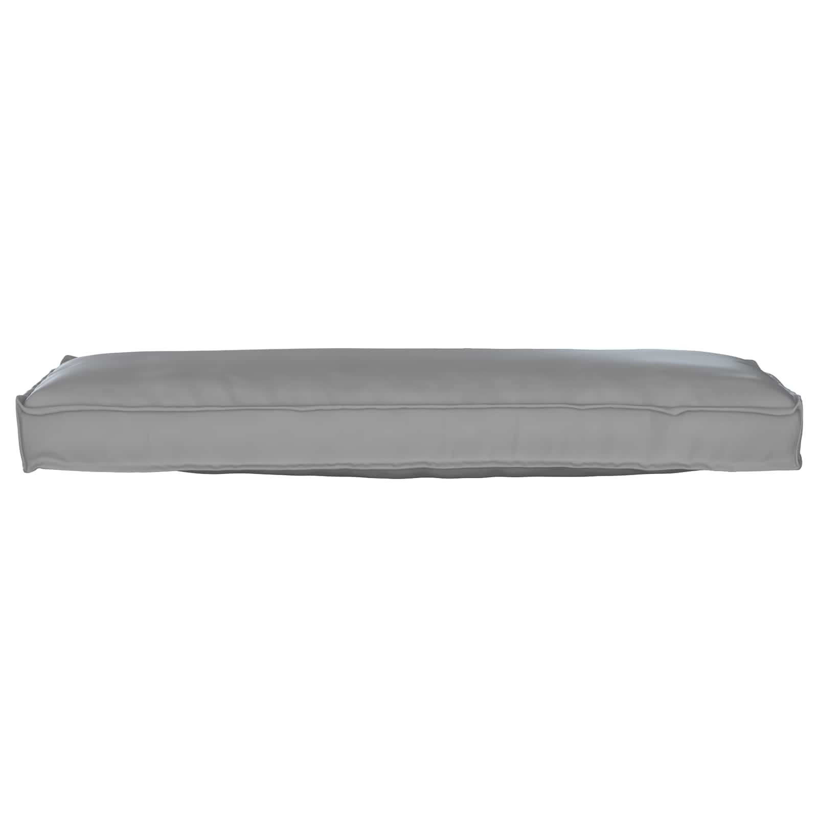 Bench Distribution Cushions 2 pcs. Grey 120x40x8 cm Oxford fabric