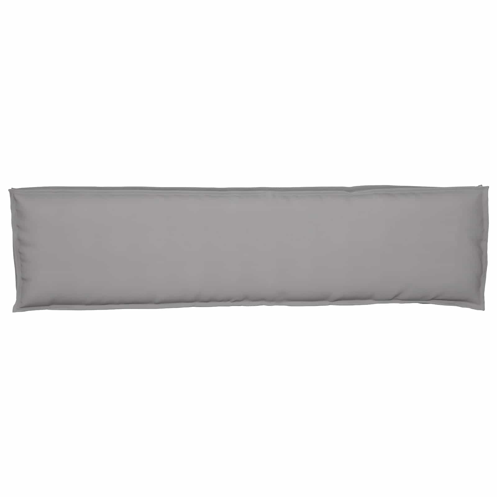 Pallet Cushion Set with Bench 2 pcs Grey 150x40x8 cm Oxford Fabric