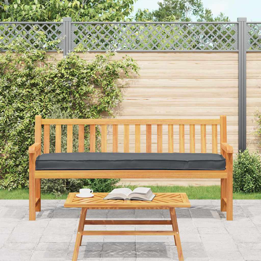 Pallet cushion set 2 pcs Anthracite 180 x 40 x 8 cm