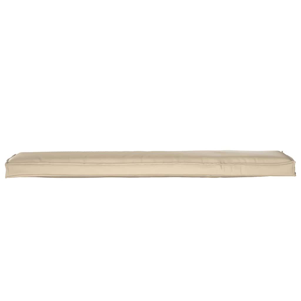 Pallet pagalvių rinkinys 2 pcs Smėlio 180 x 40 x 8 cm