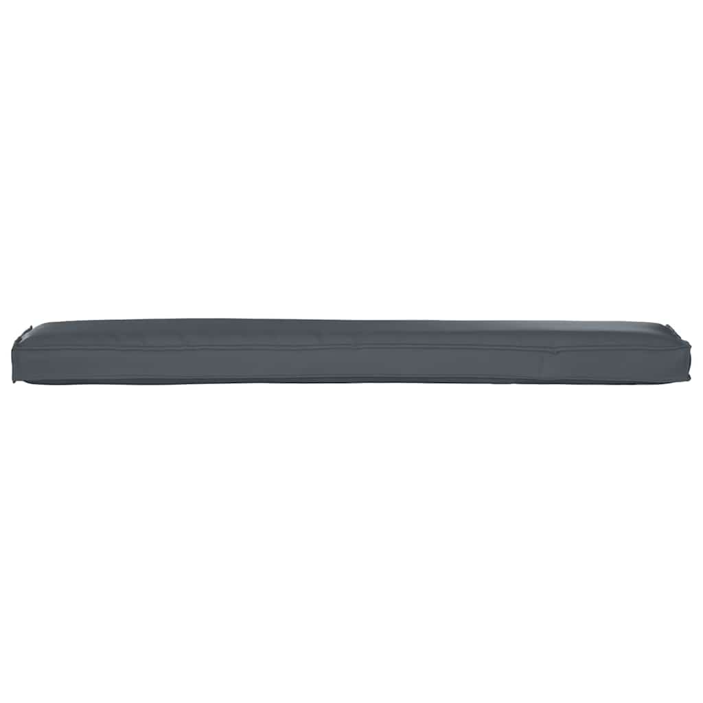 Pallet pagalvių rinkinys 2 pcs Antracitas 200 x 40 x 8 cm