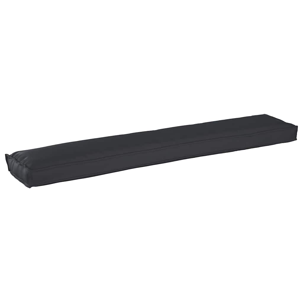 Pallet pagalvių rinkinys 2 pcs Juoda 200 x 40 x 8 cm