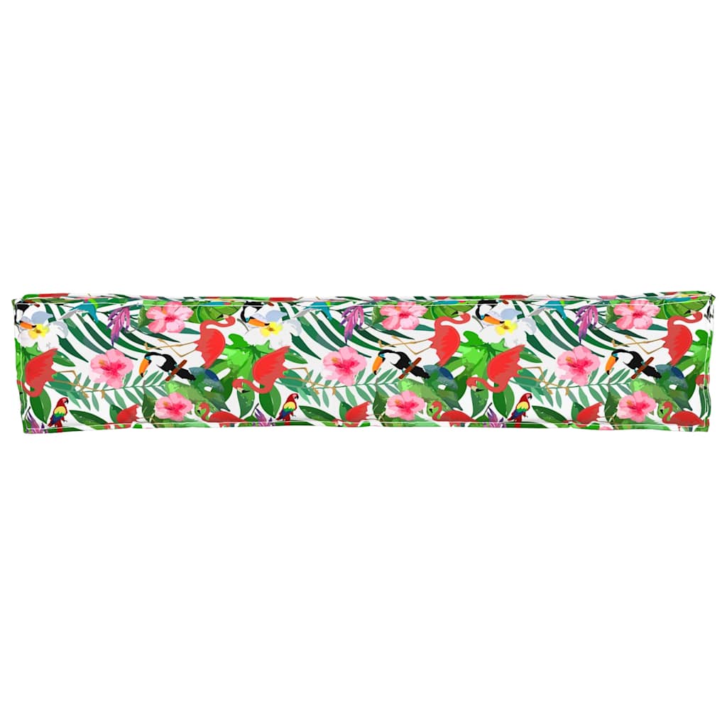 Pallet pagalvėlės sėdynėms 2 vnt Tropinė džiunglė 200x40x8 cm Oxford audinys