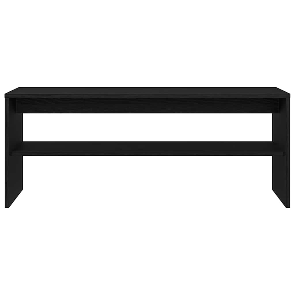 TV cabinet black oak 100x40x40 cm