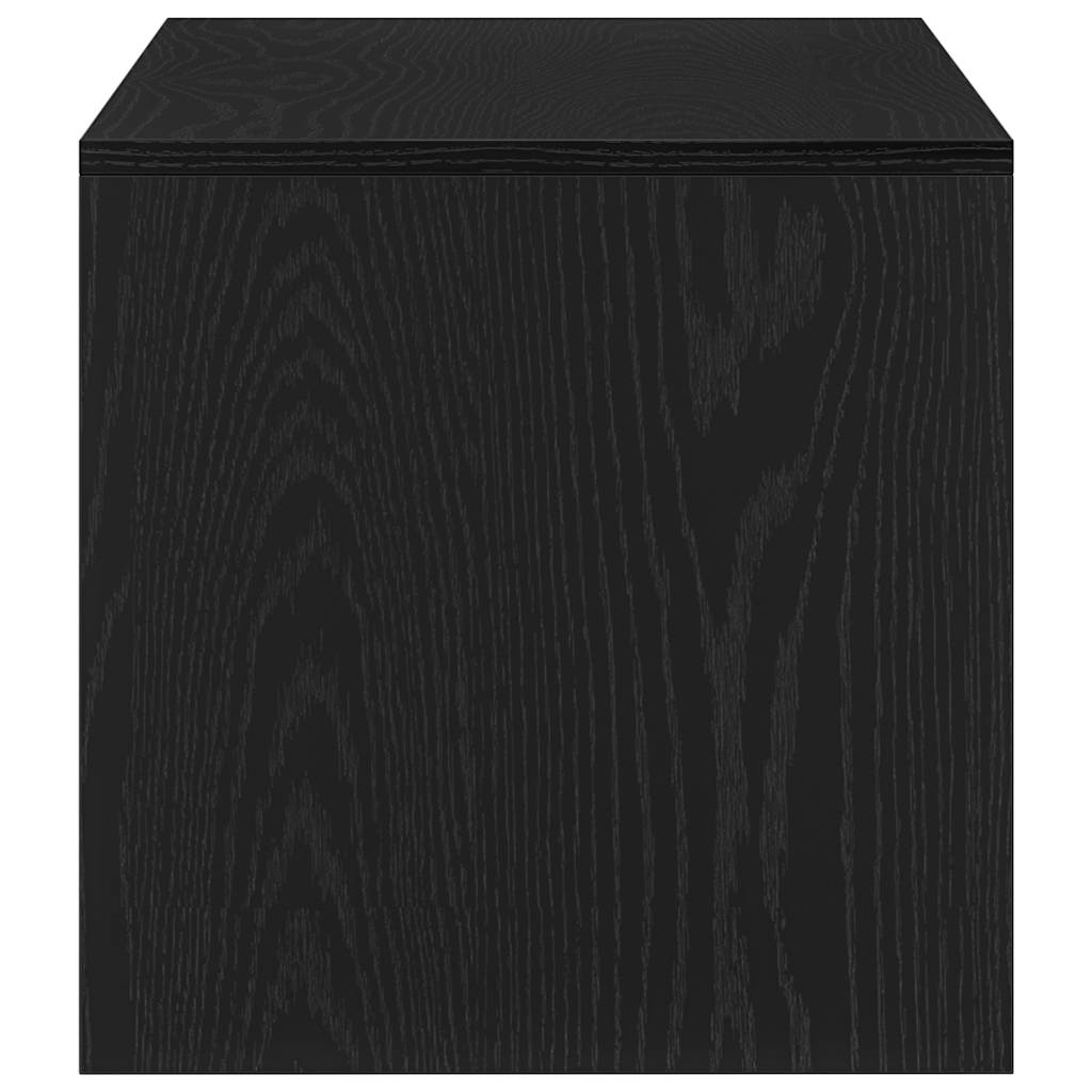 TV cabinet black oak 100x40x40 cm