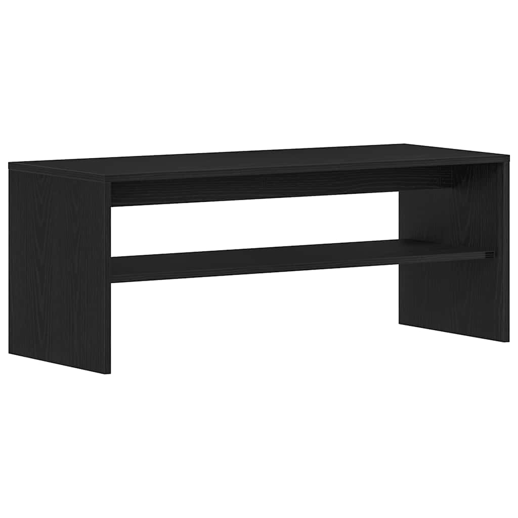 TV cabinet black oak 100x40x40 cm