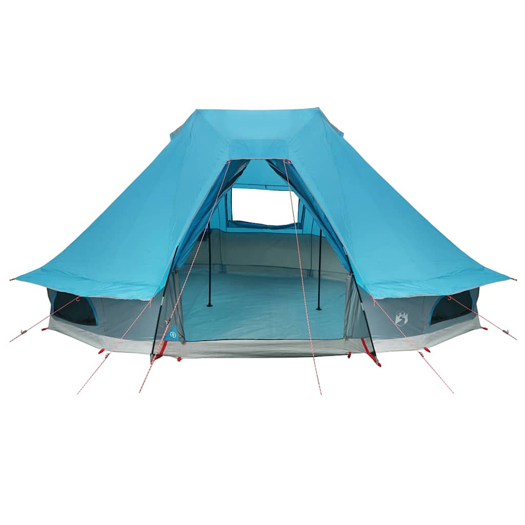 Ģimenes tipi, zils salokāms, 466 x 310 x 240 cm