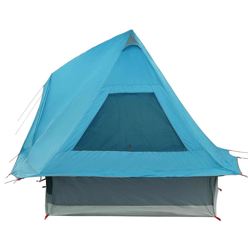 Ģimenes tipi, zils salokāms, 466 x 310 x 240 cm