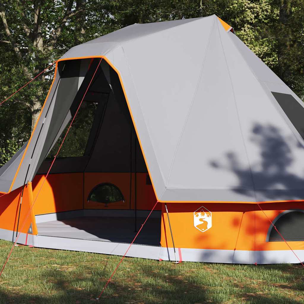 Šeimos Tipi Šlikas su stogu Pilka, Oranžinė 466 x 310 x 240 cm