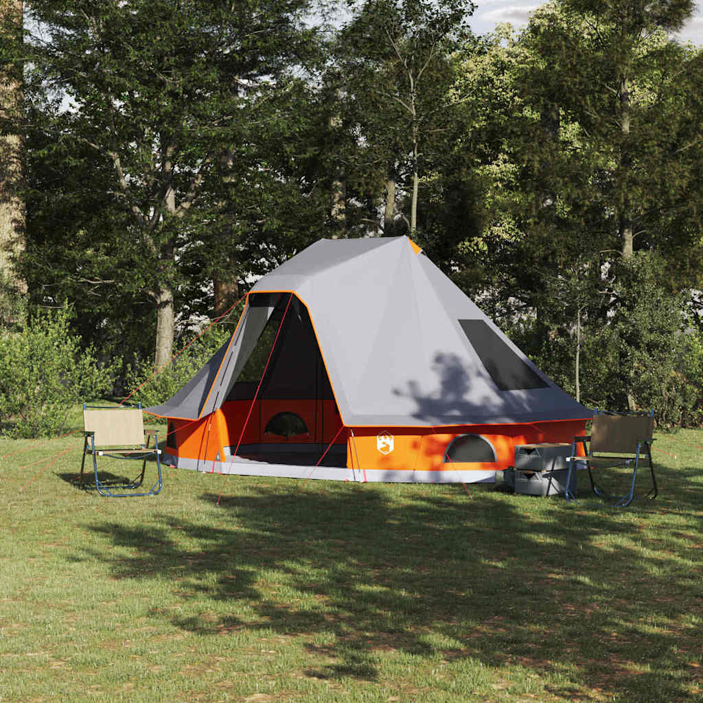 Šeimos Tipi Šlikas su stogu Pilka, Oranžinė 466 x 310 x 240 cm