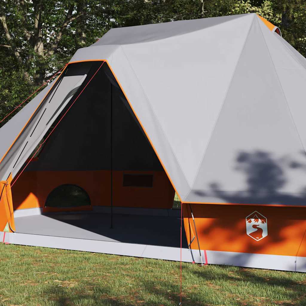 Šeimos Tipi Šlikas su stogu Pilka, Oranžinė 680 x 430 x 270 cm