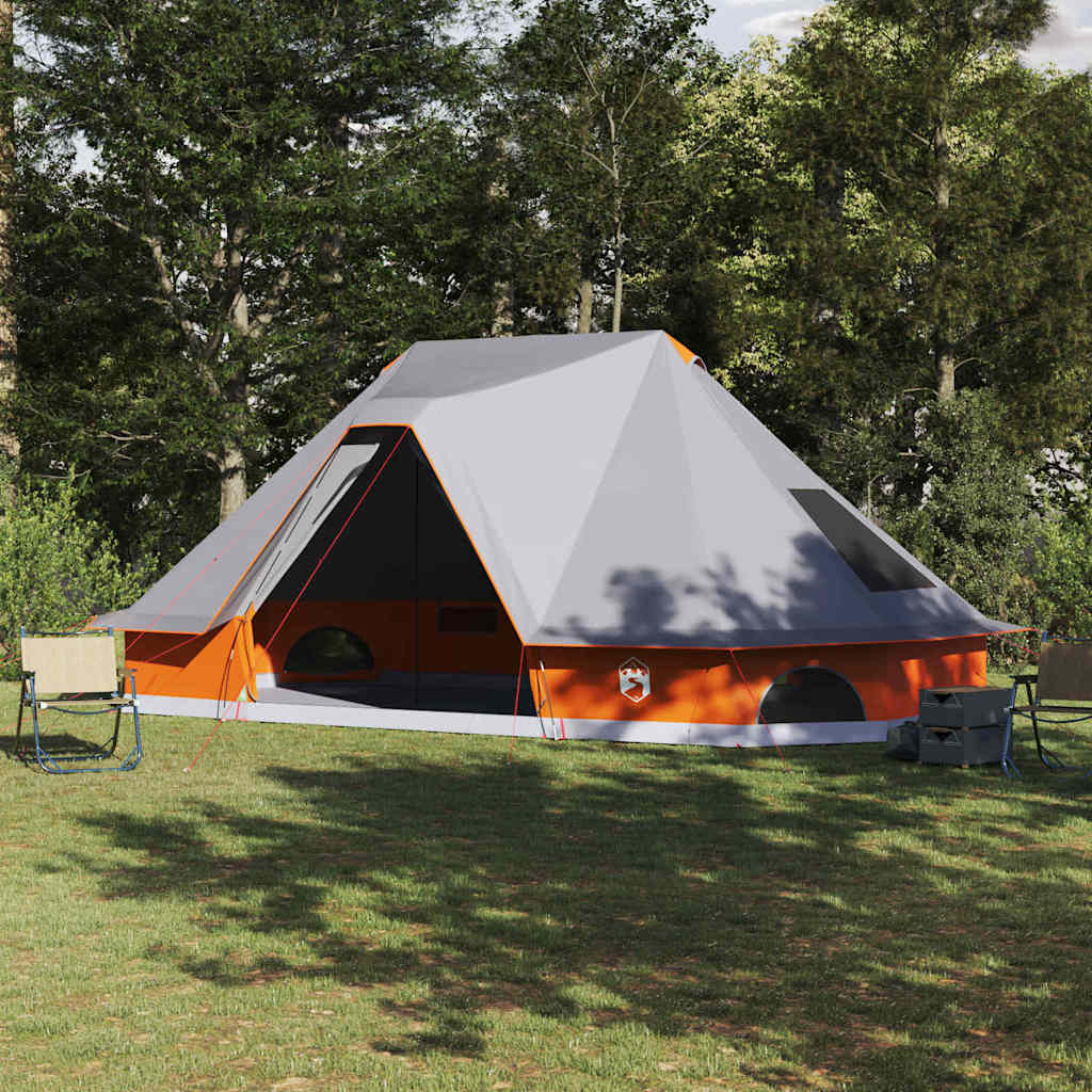 Šeimos Tipi Šlikas su stogu Pilka, Oranžinė 680 x 430 x 270 cm