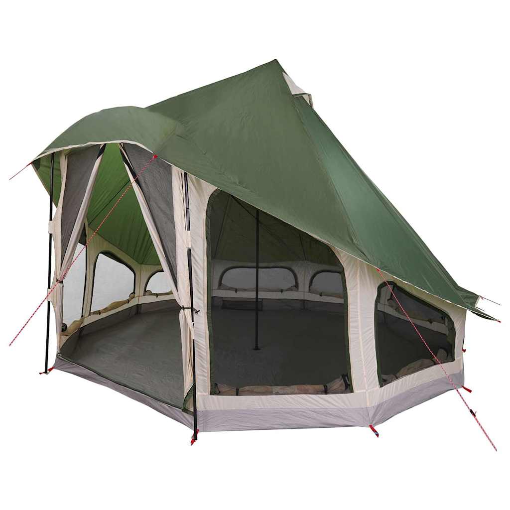 Šeimos Tipi Šlikas su stogu Žalia 404 x 370 x 270 cm