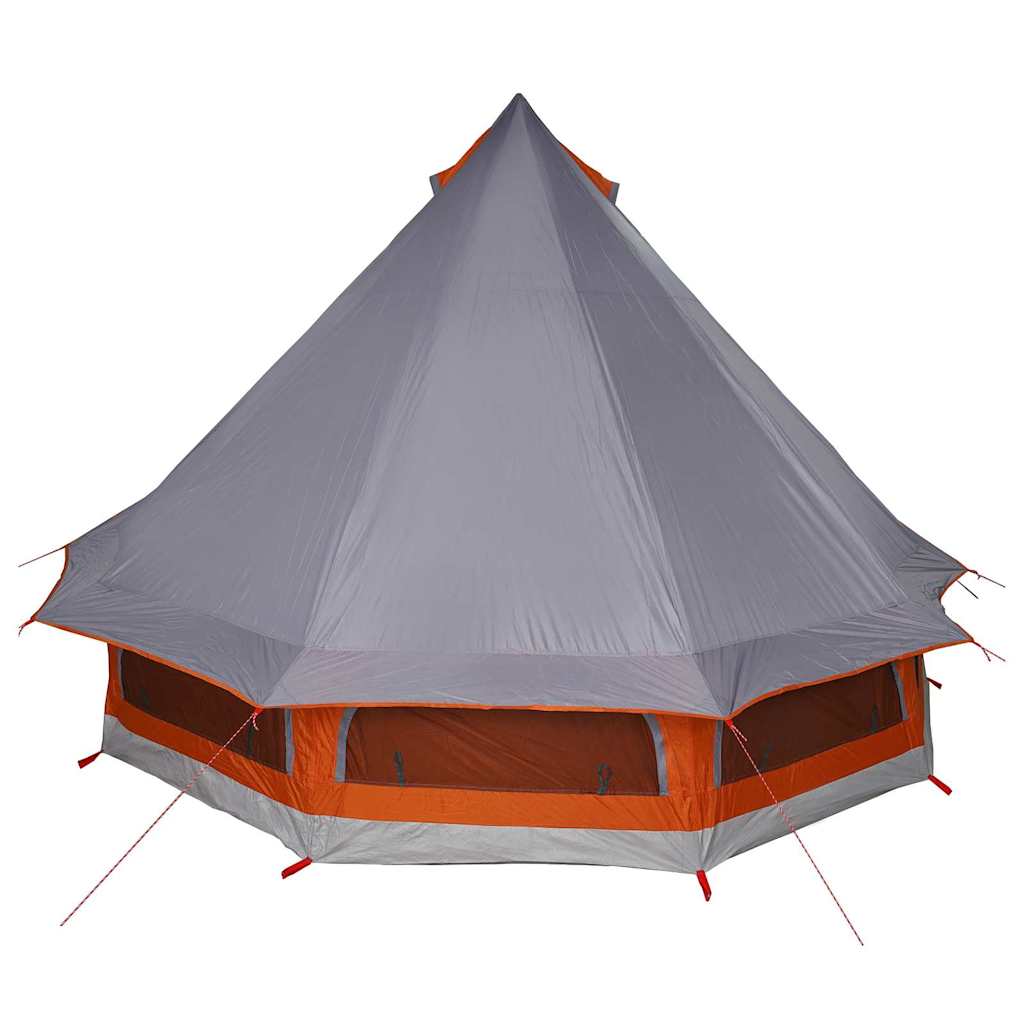 Šeimos Tipi Šlikas su stogu Pilka, Oranžinė 404 x 370 x 270 cm