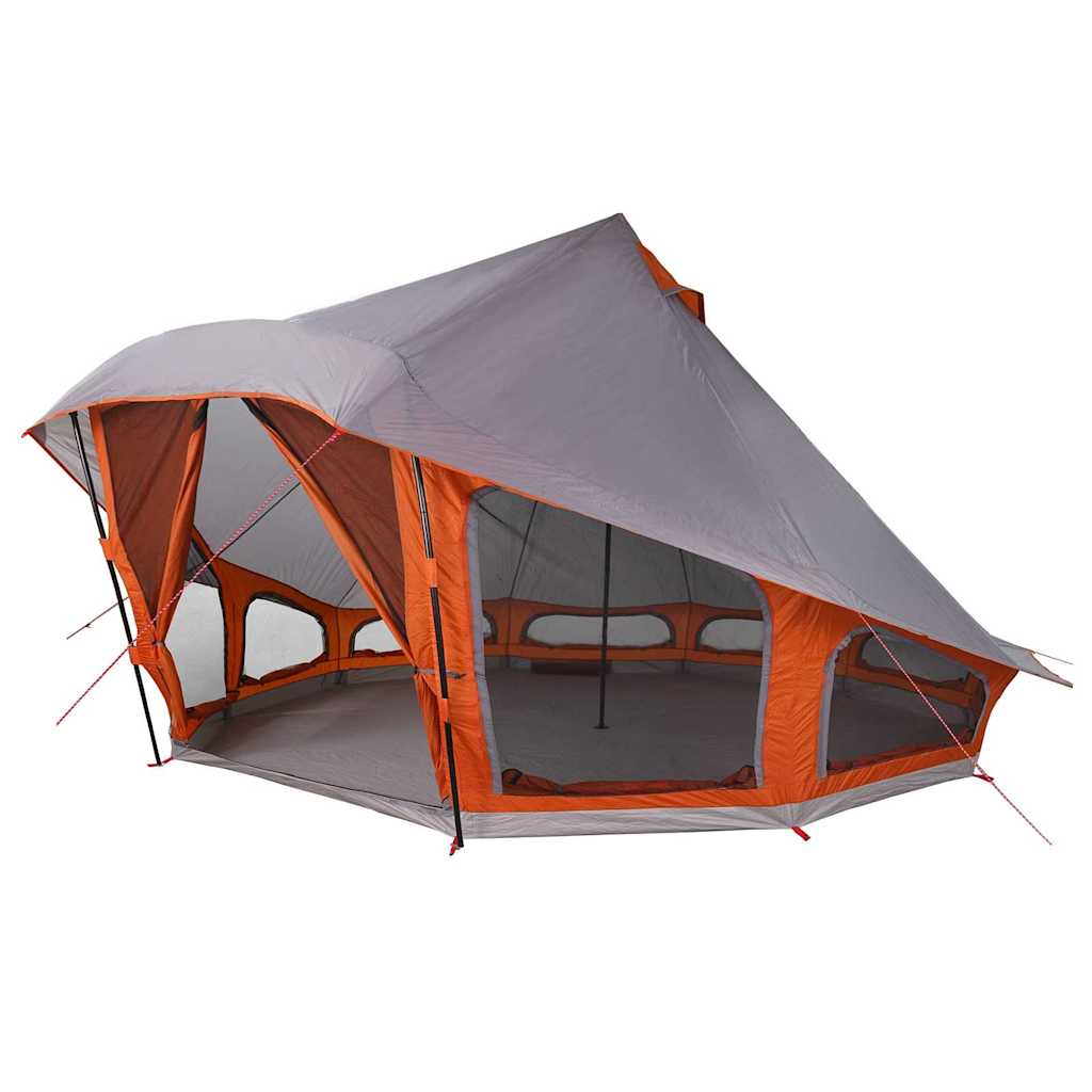 Šeimos Tipi Šlikas su stogu Pilka, Oranžinė 508 x 470 x 300 cm