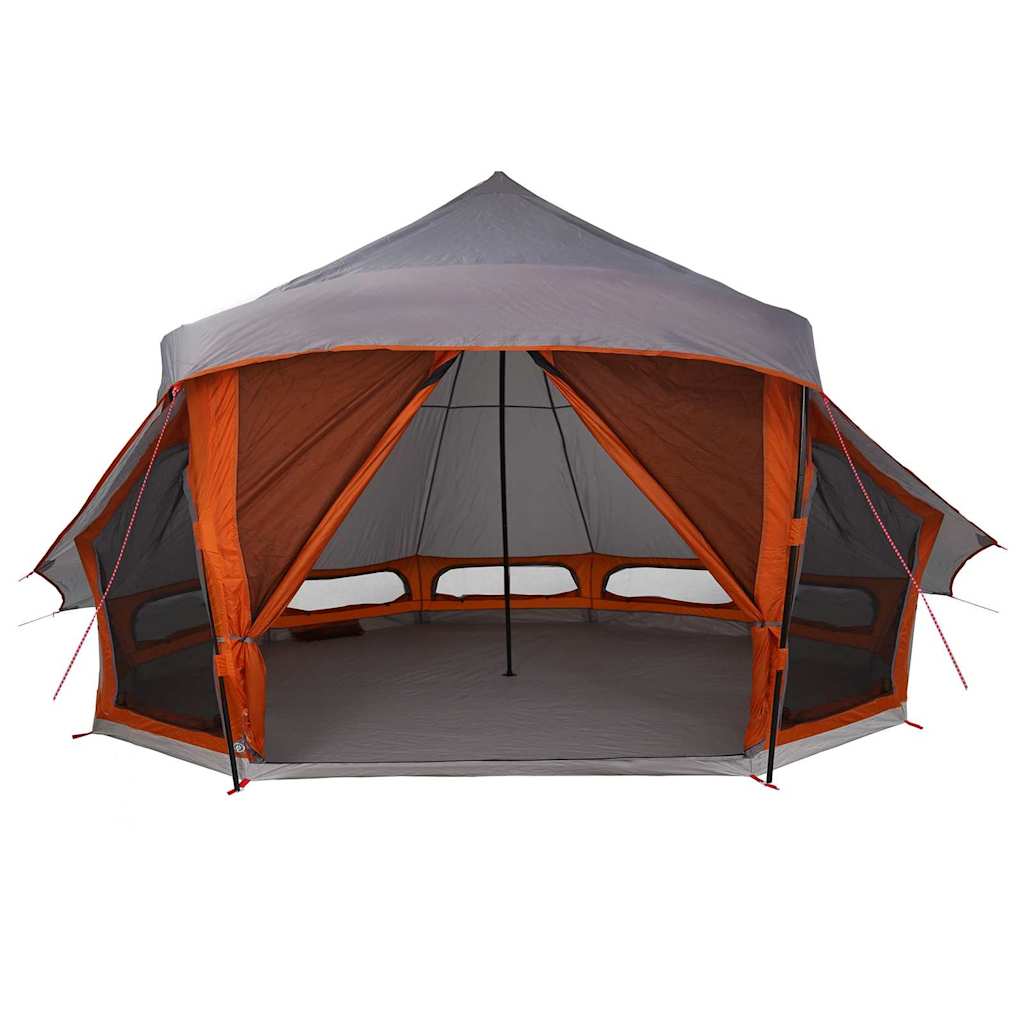 Šeimos Tipi Šlikas su stogu Pilka, Oranžinė 508 x 470 x 300 cm