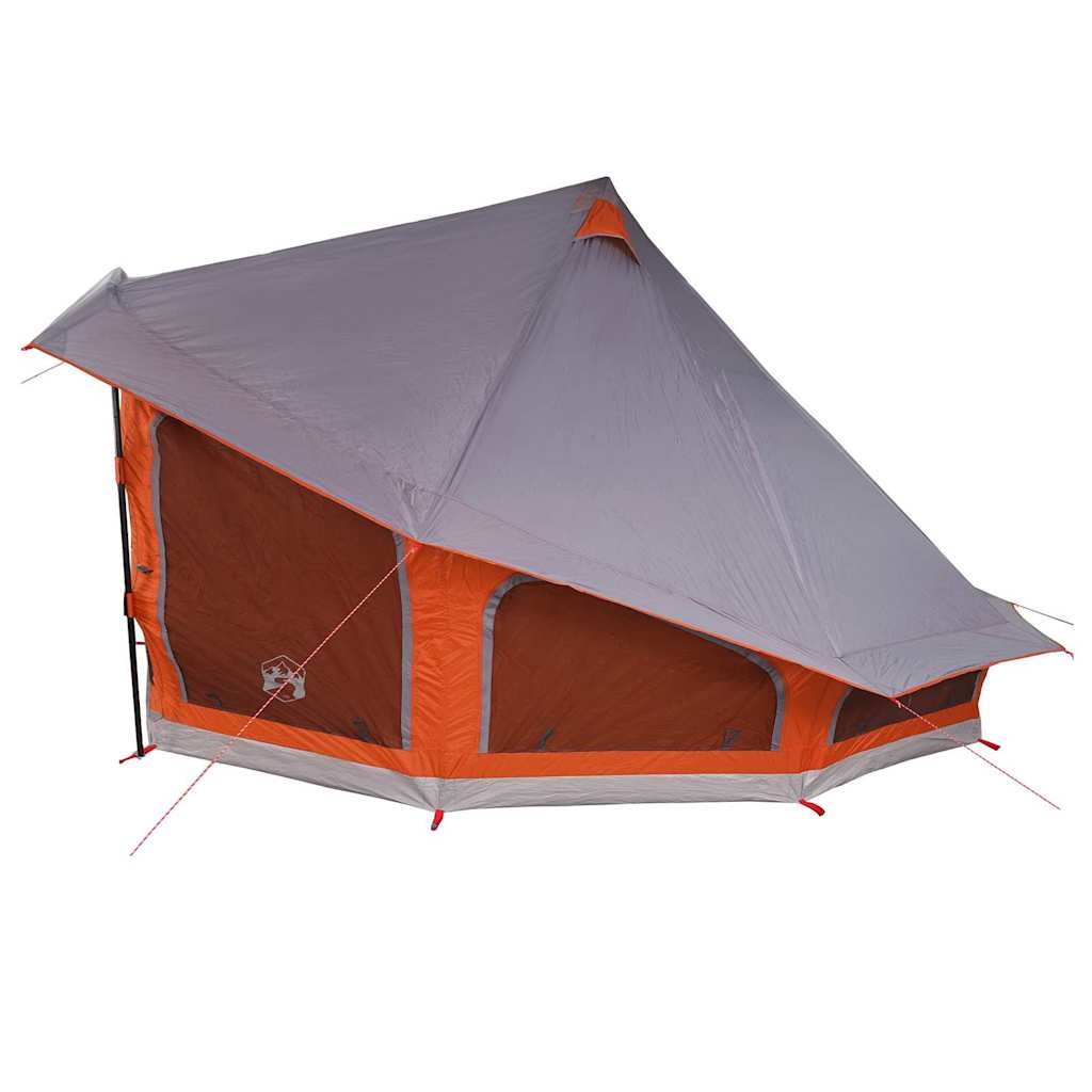 Šeimos Tipi Šlikas su stogu Pilka, Oranžinė 508 x 470 x 300 cm