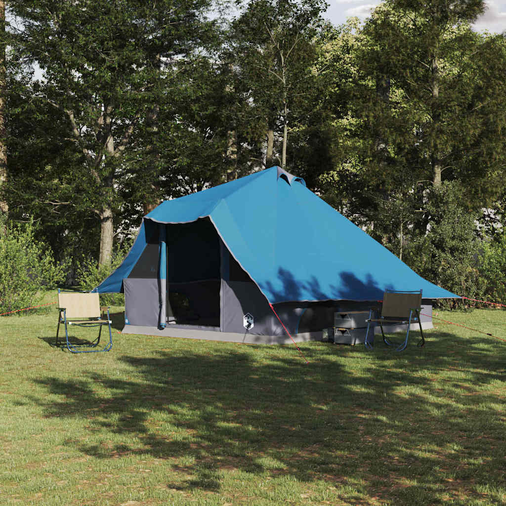 Šeimos Tipi Šlikas Sulankstoma Mėlyna, pilka 358 x 296 x 258 cm