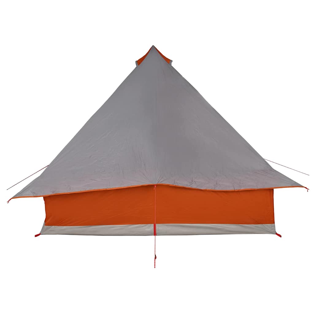 Ģimenes Tipi Telts Sliks ar jumtu Pelēka, Oranža 358 x 296 x 258 cm