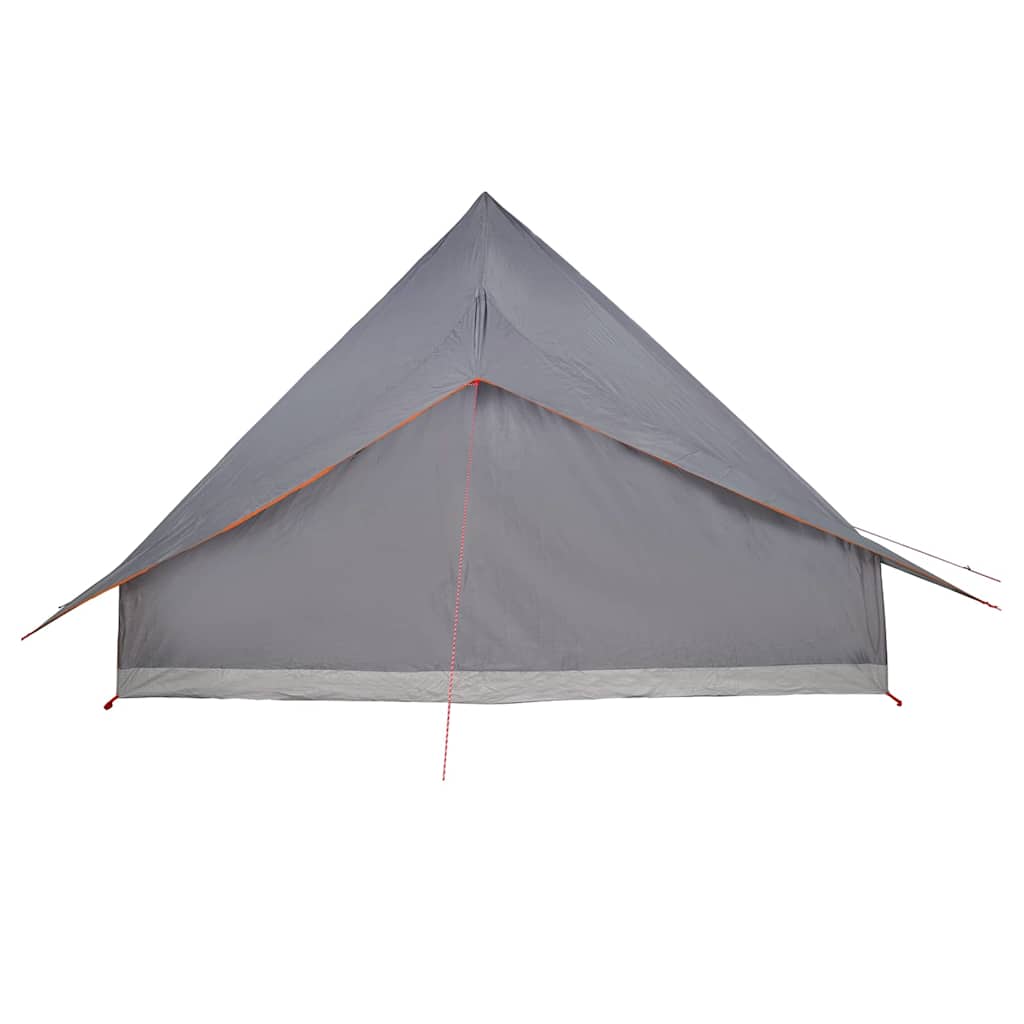 Ģimenes tipi telts Šliks ar jumtu Pelēka, Oranža 364 x 281 x 257 cm