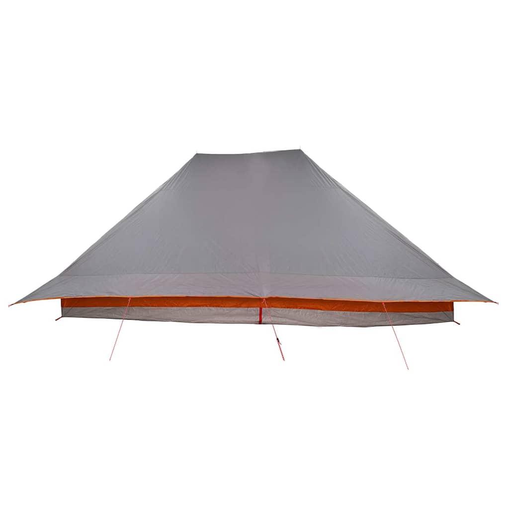 Family Tent with Roof Gray, Orange 660 x 456 x 200 cm
